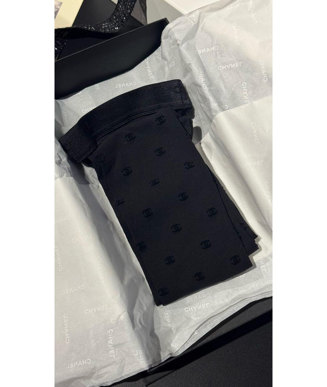CHANEL Черные носки, чулки и колготы, фото 2