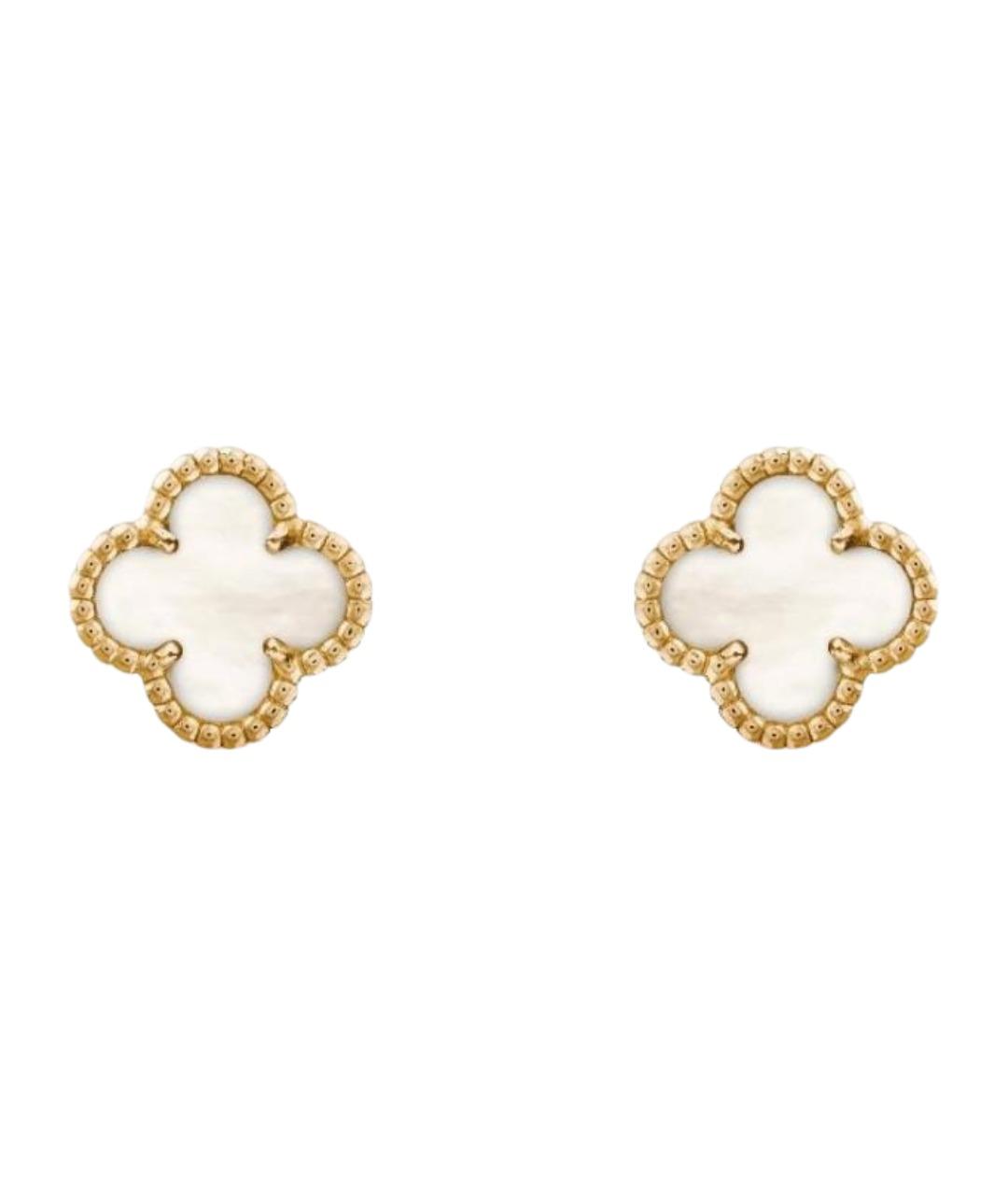 VAN CLEEF & ARPELS Золотые серьги из желтого золота, фото 1