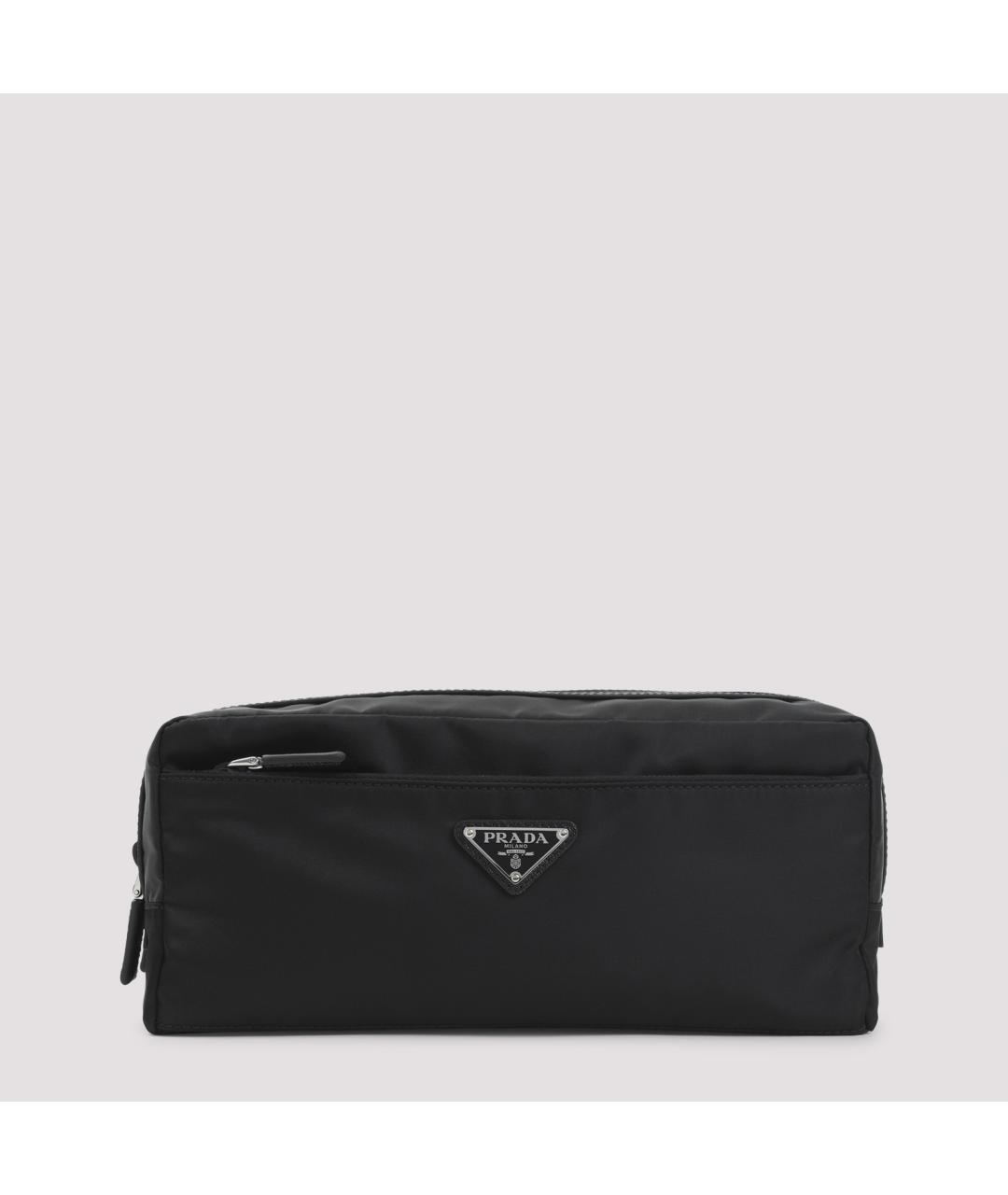 PRADA Черная синтетическая косметичка, фото 2