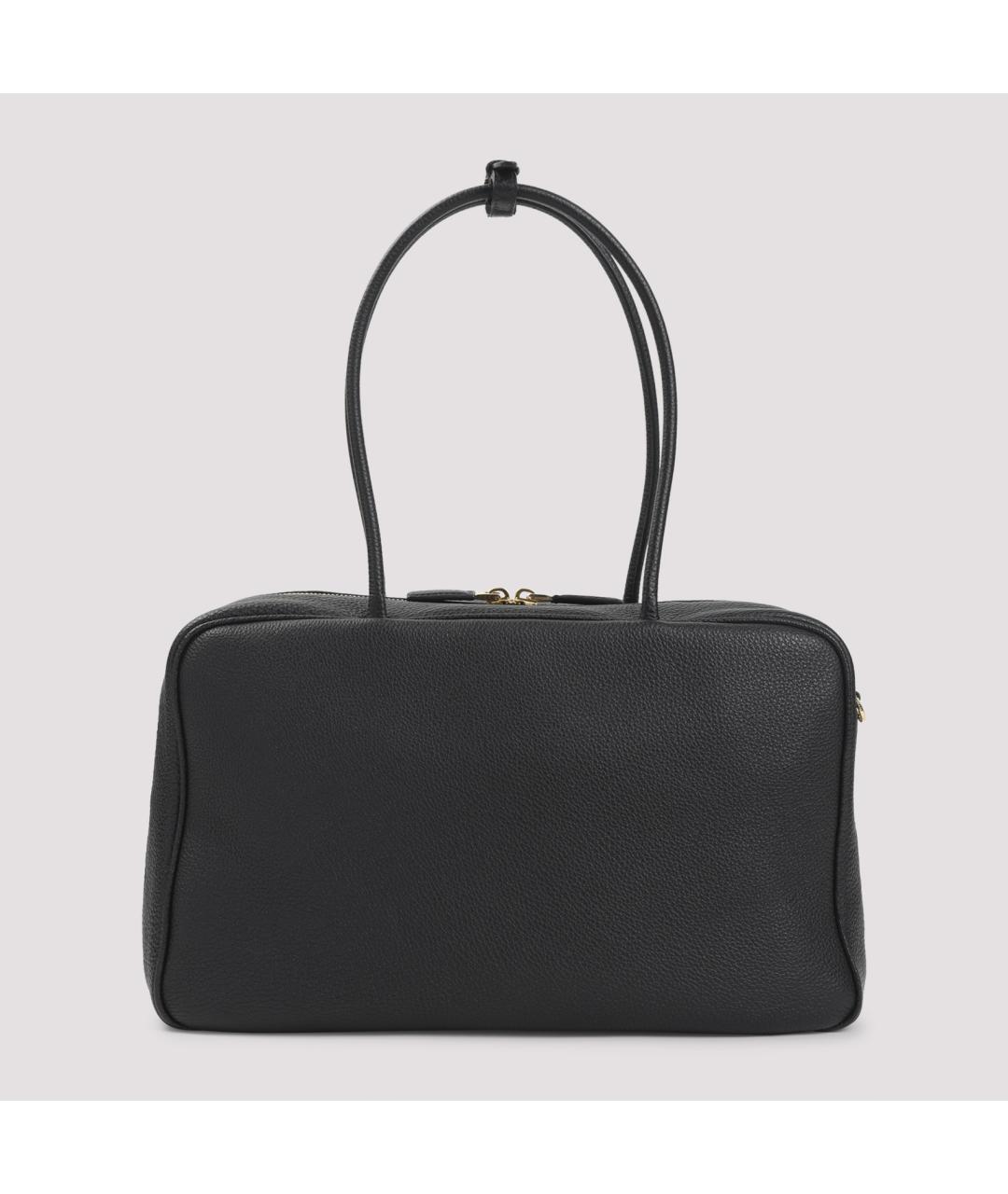 PRADA Черная кожаная сумка тоут, фото 4