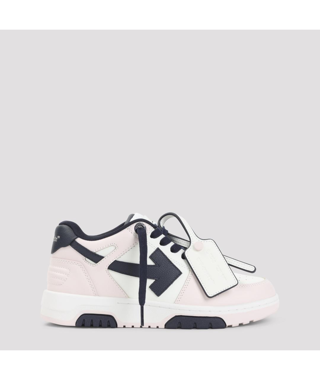 OFF-WHITE Мульти кожаные кроссовки, фото 2