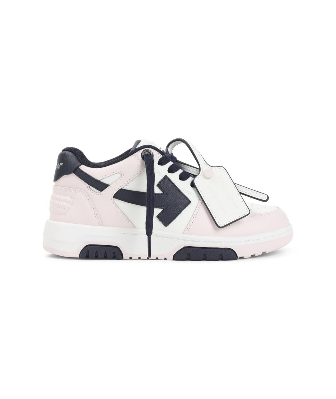 OFF-WHITE Мульти кожаные кроссовки, фото 1