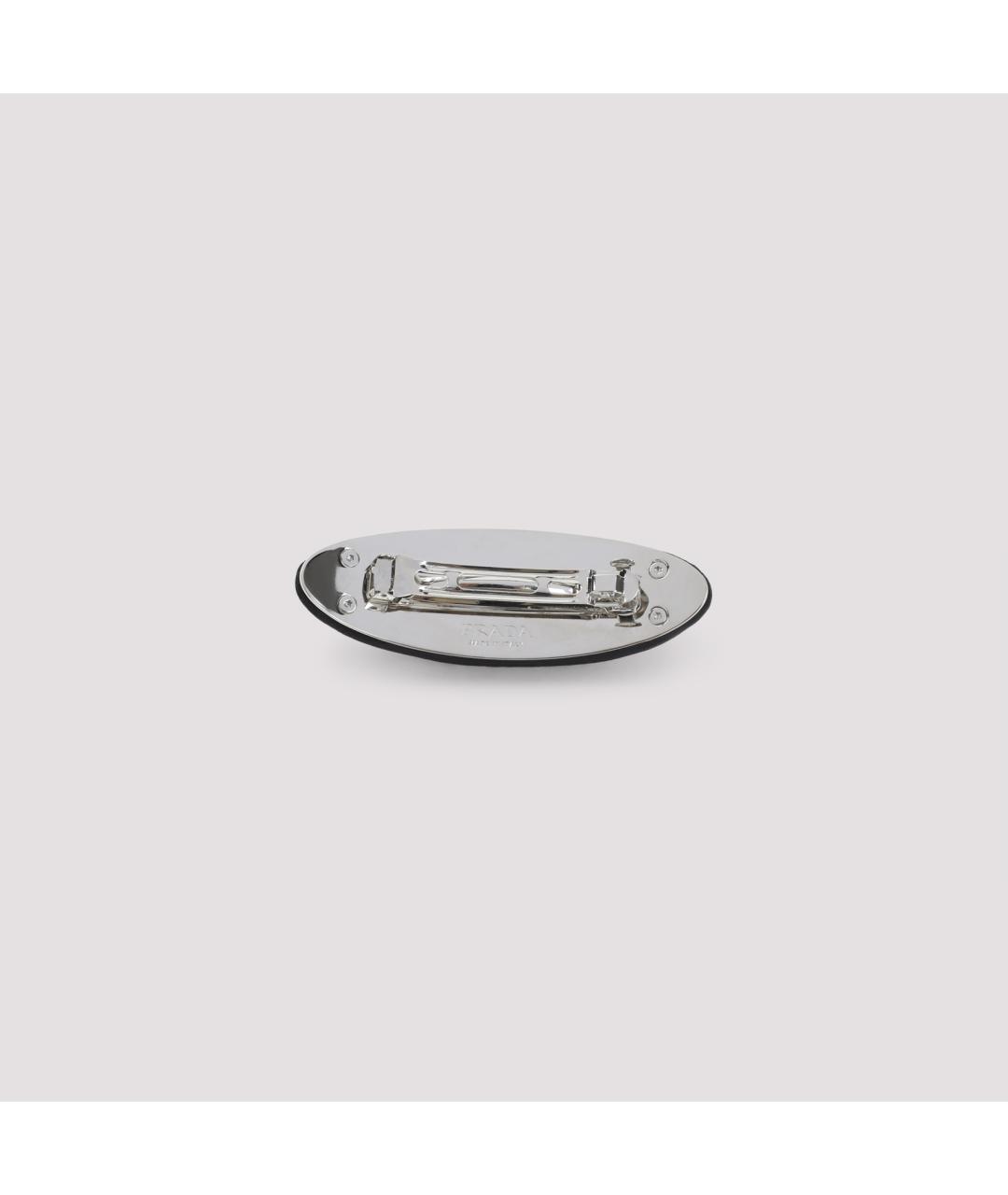 PRADA Черная заколка, фото 3