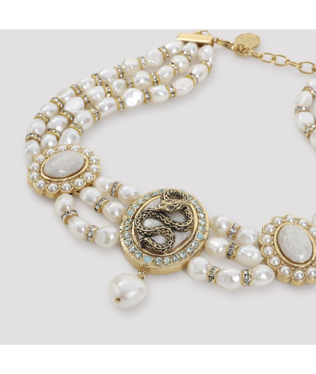 ROBERTO CAVALLI Антрацитовая металлическая цепочка, фото 3