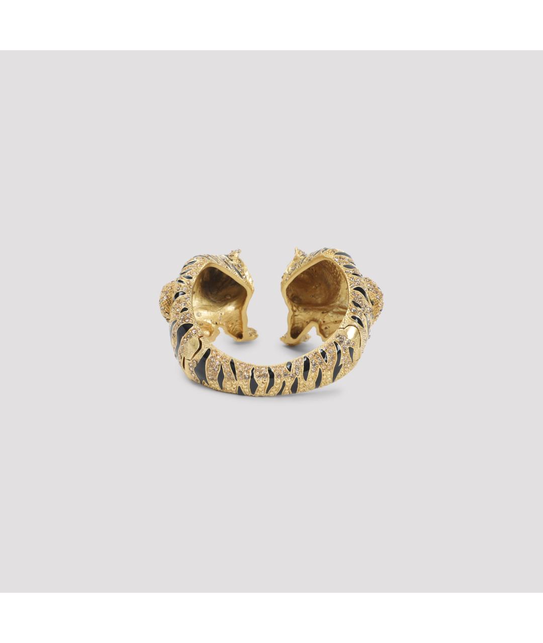 ROBERTO CAVALLI Золотой металлический браслет, фото 4