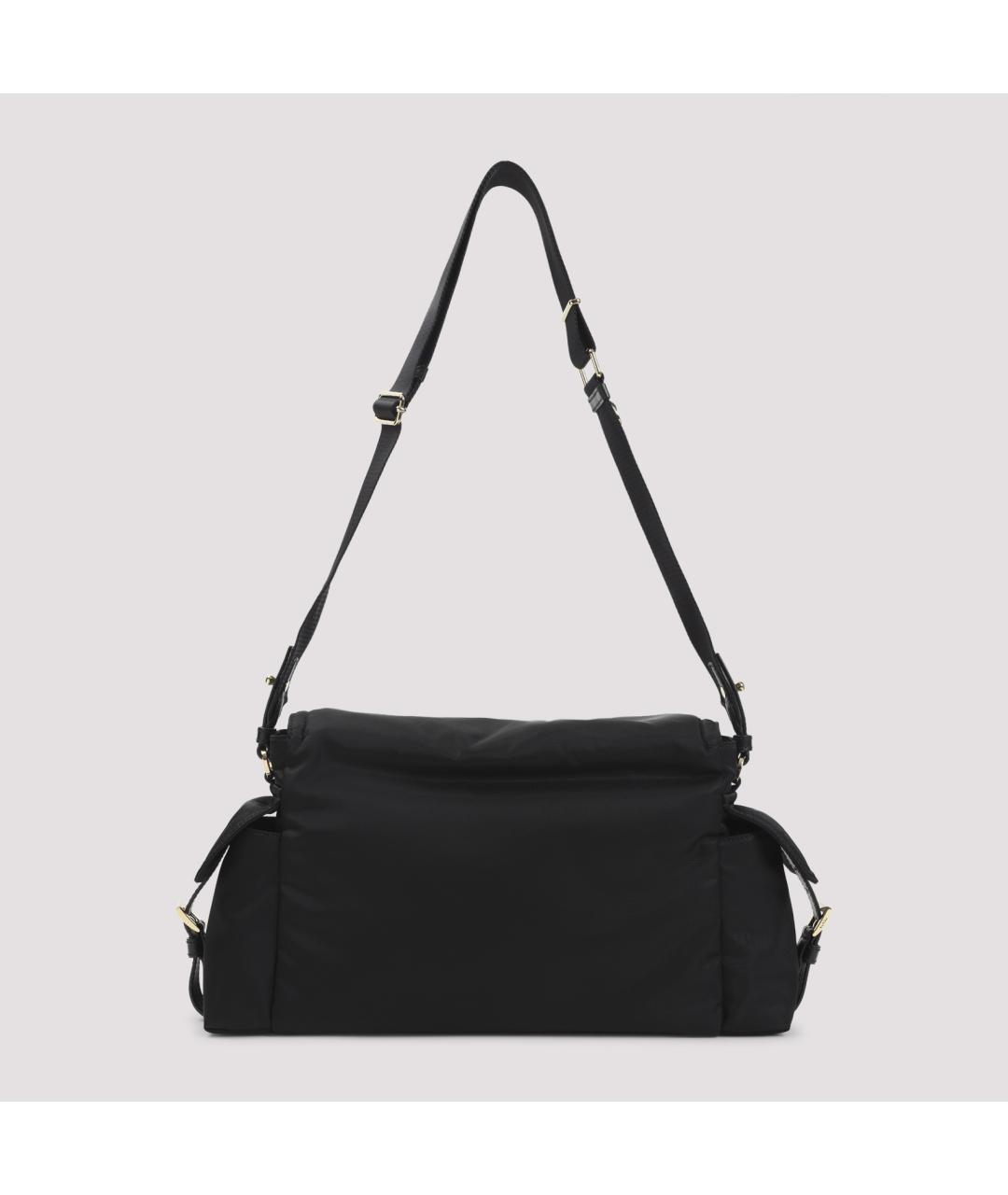 PRADA Черная синтетическая сумка тоут, фото 3