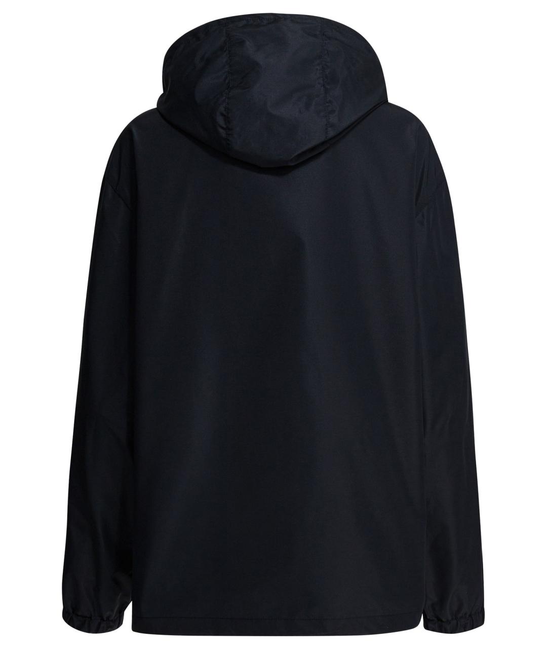 MIU MIU Синяя полиэстеровая куртка, фото 2