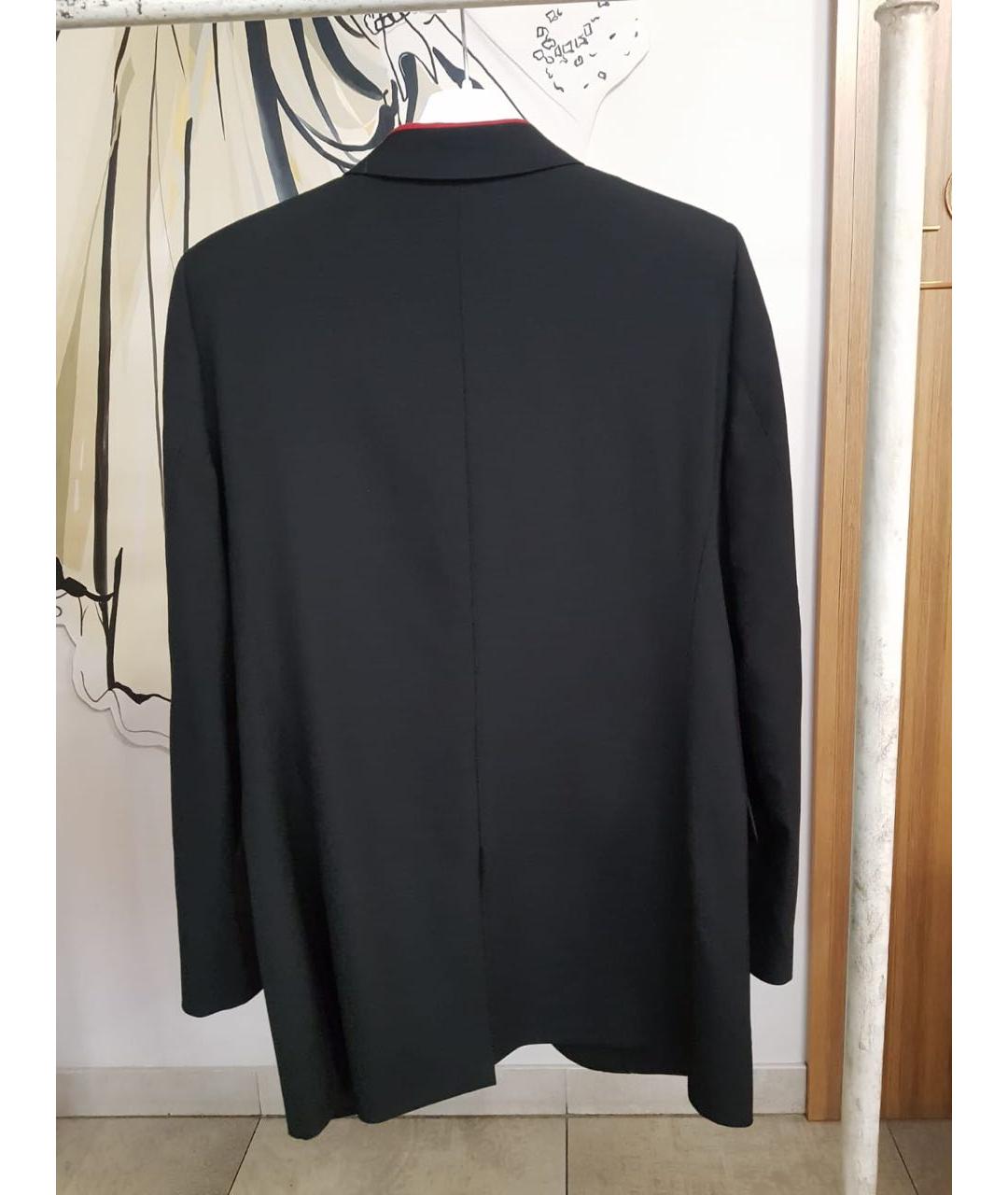 SAINT LAURENT Черный шерстяной жакет/пиджак, фото 2