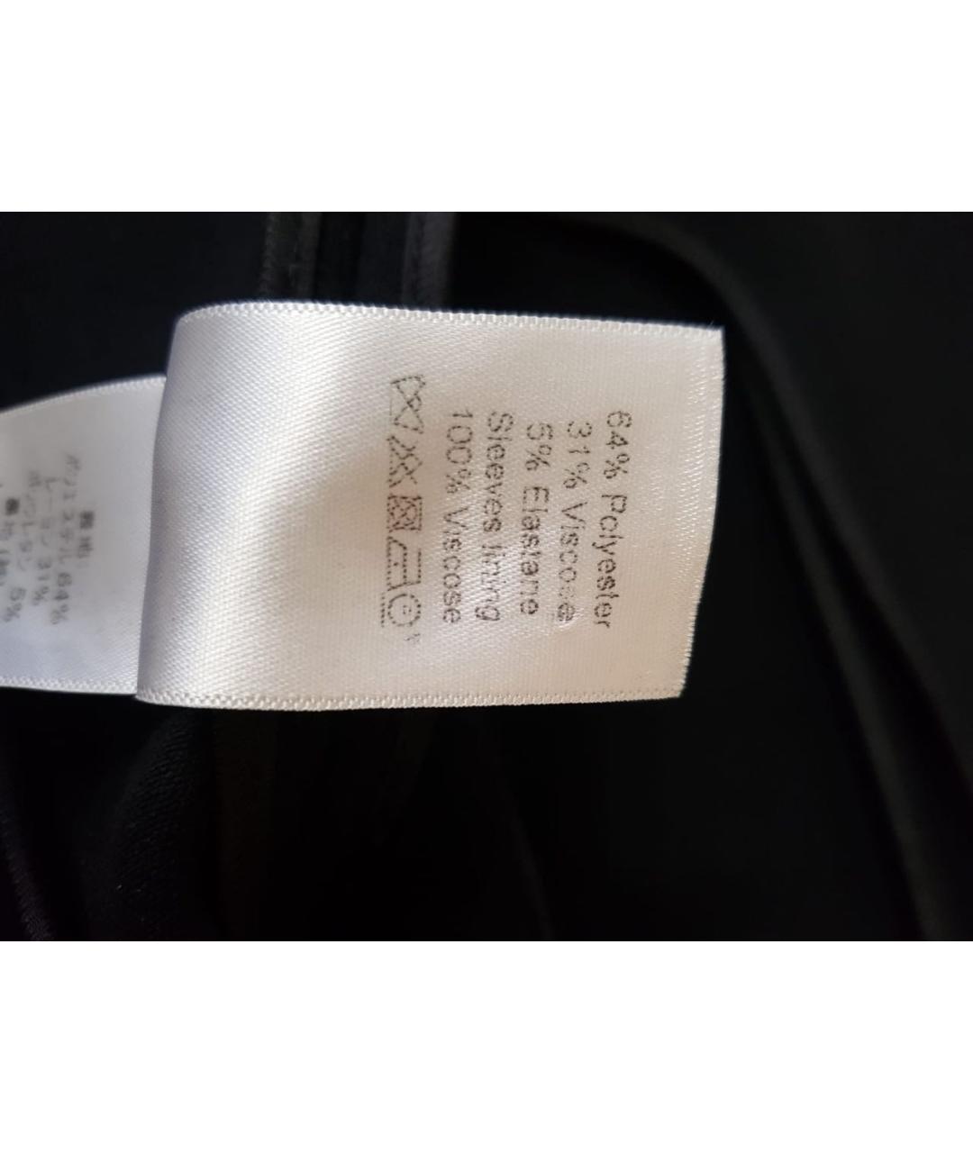 CELINE Темно-синий полиэстеровый жакет/пиджак, фото 8