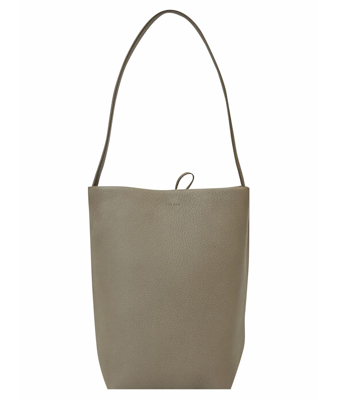 THE ROW Бежевая кожаная сумка через плечо, фото 1