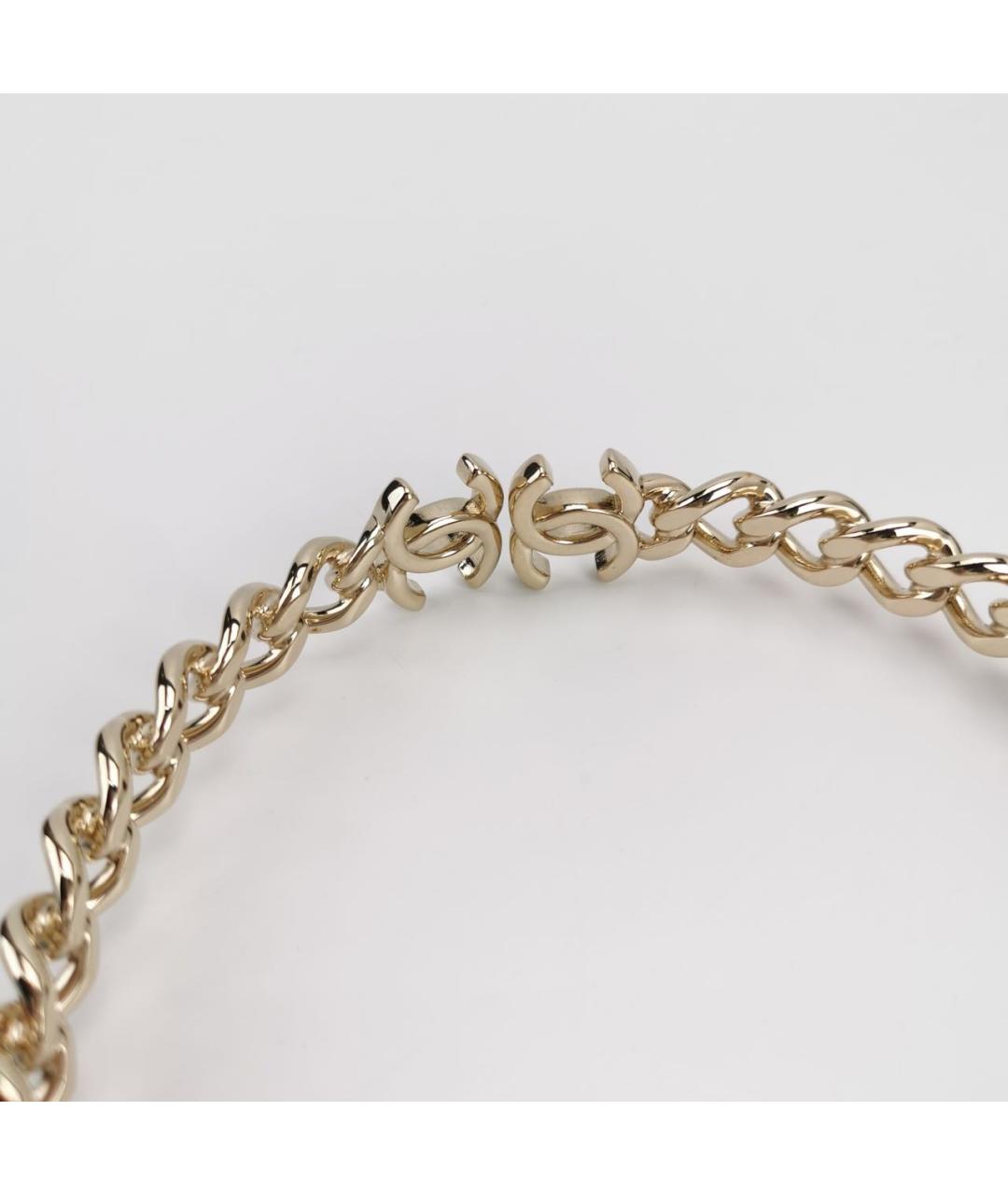 CHANEL Золотой чокер, фото 4