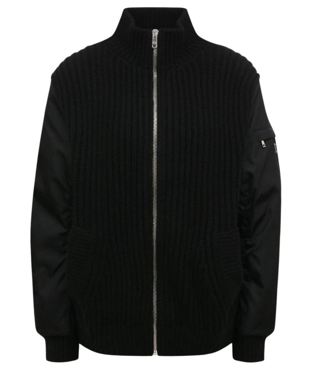 PRADA Черная кашемировая куртка, фото 1