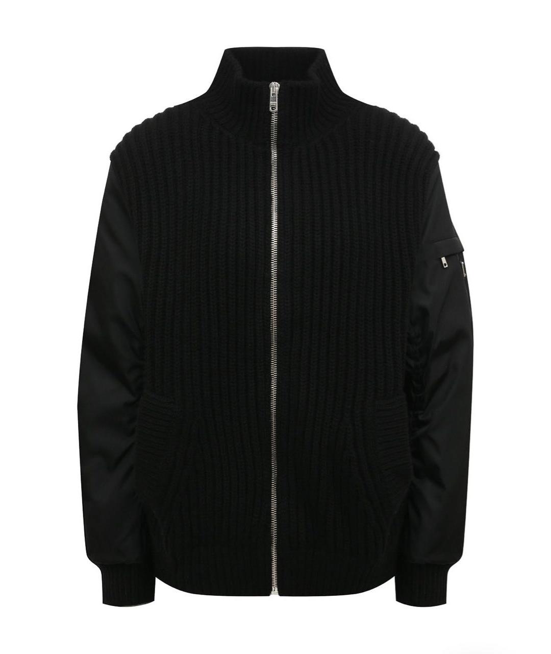 PRADA Черная кашемировая куртка, фото 7