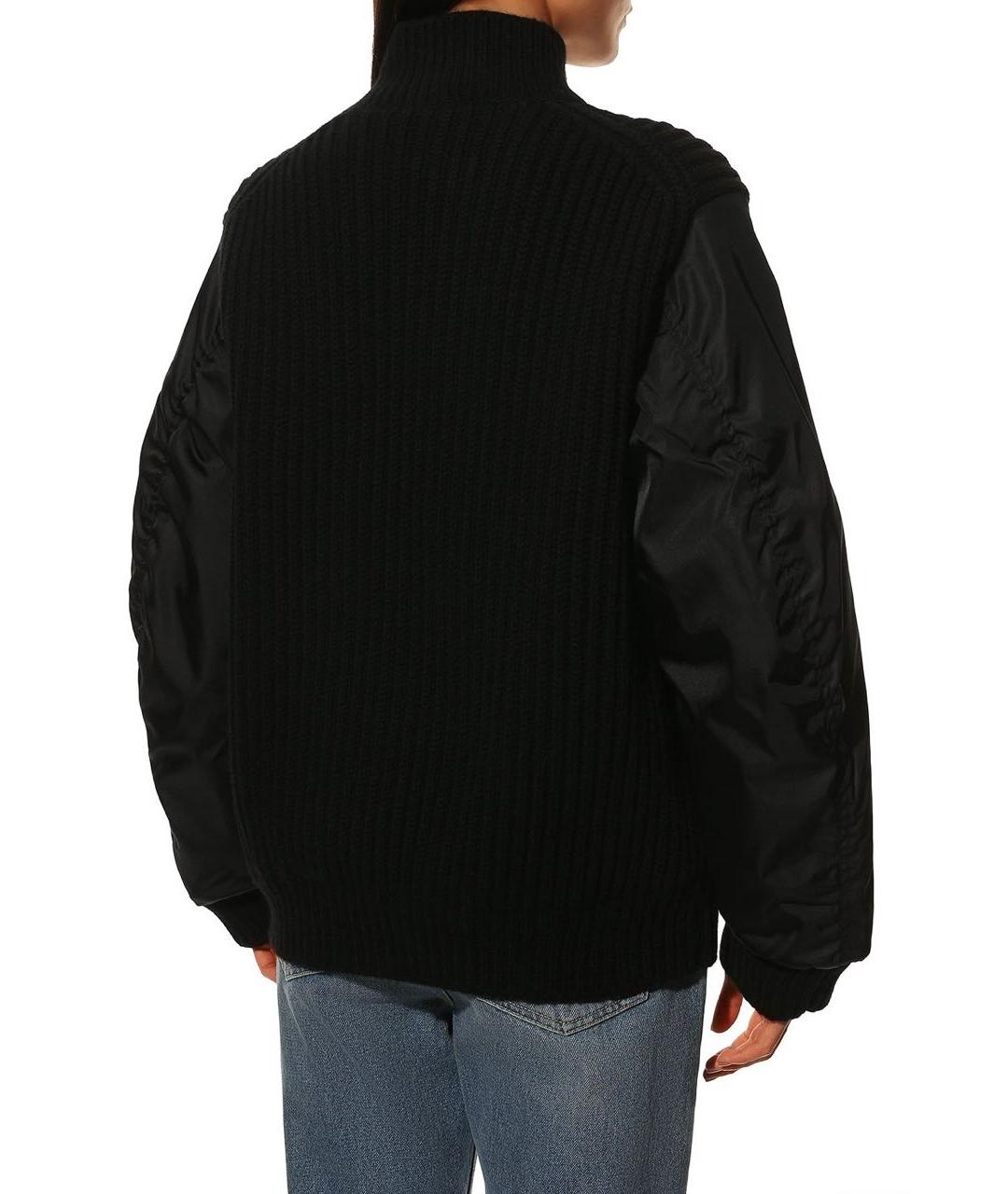 PRADA Черная кашемировая куртка, фото 3