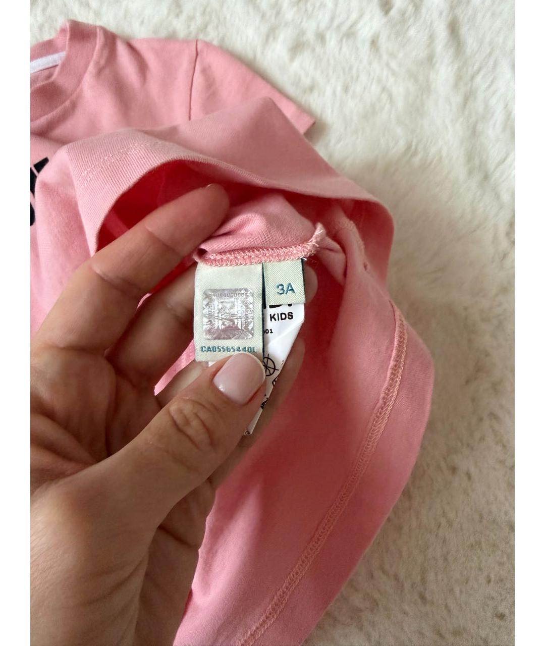 FENDI KIDS Хлопковый футболка / топ, фото 4