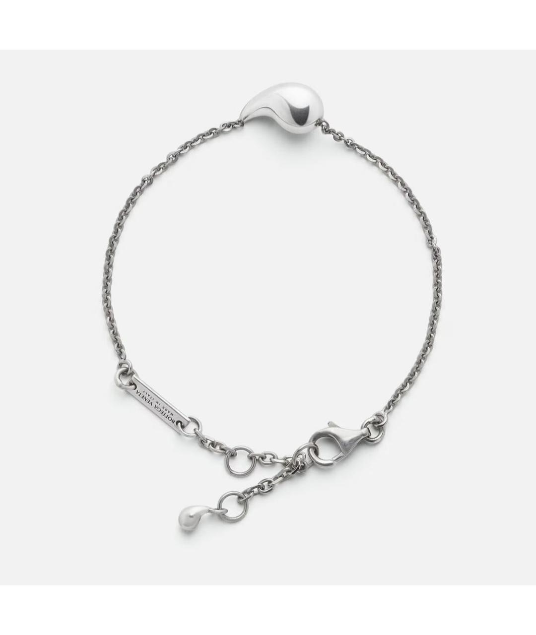 BOTTEGA VENETA Серебрянный браслет, фото 3