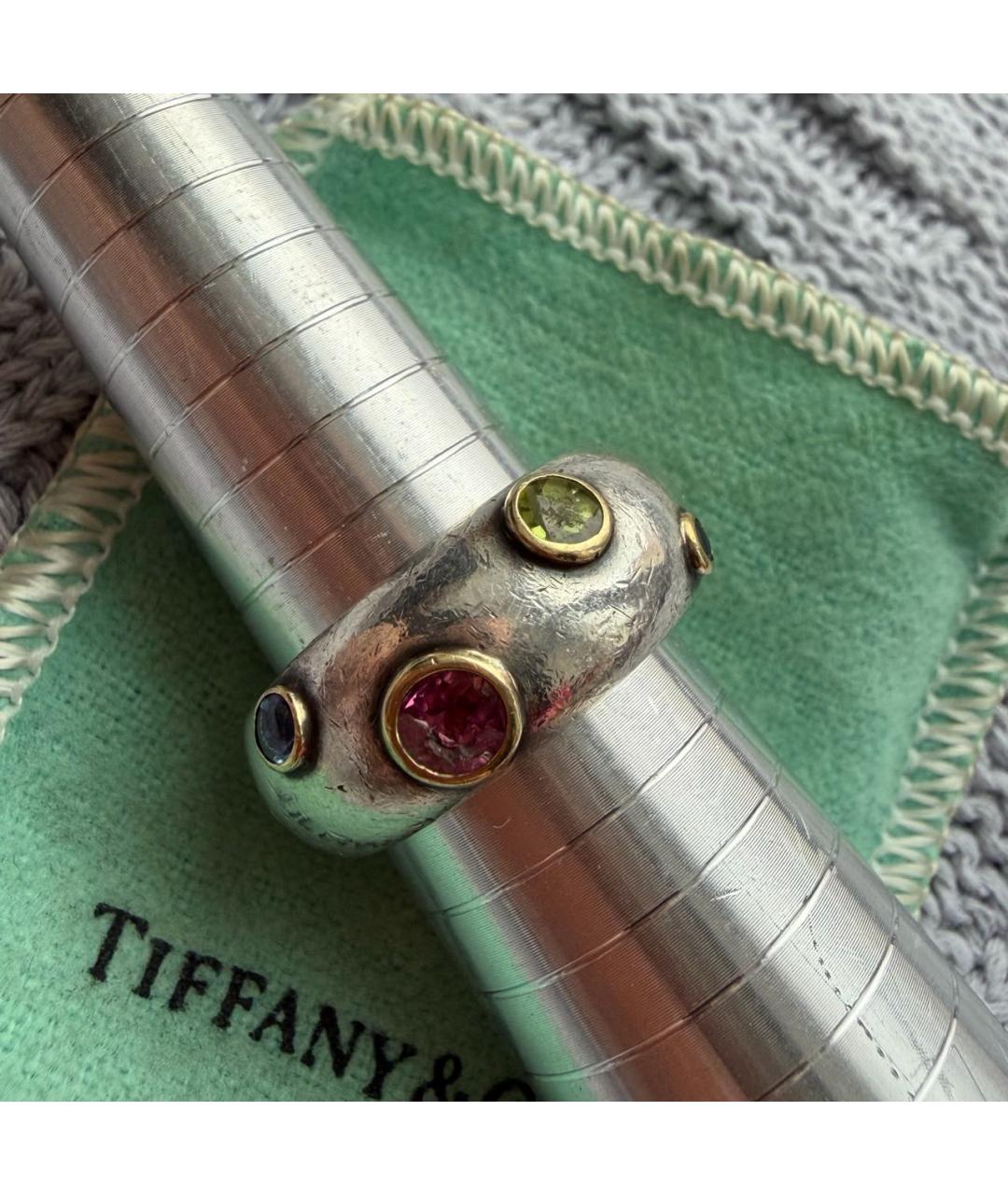 TIFFANY&CO Мульти серебряное кольцо, фото 5