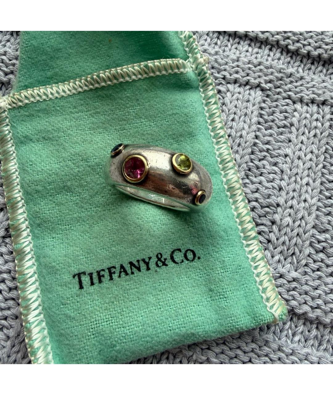 TIFFANY&CO Мульти серебряное кольцо, фото 2