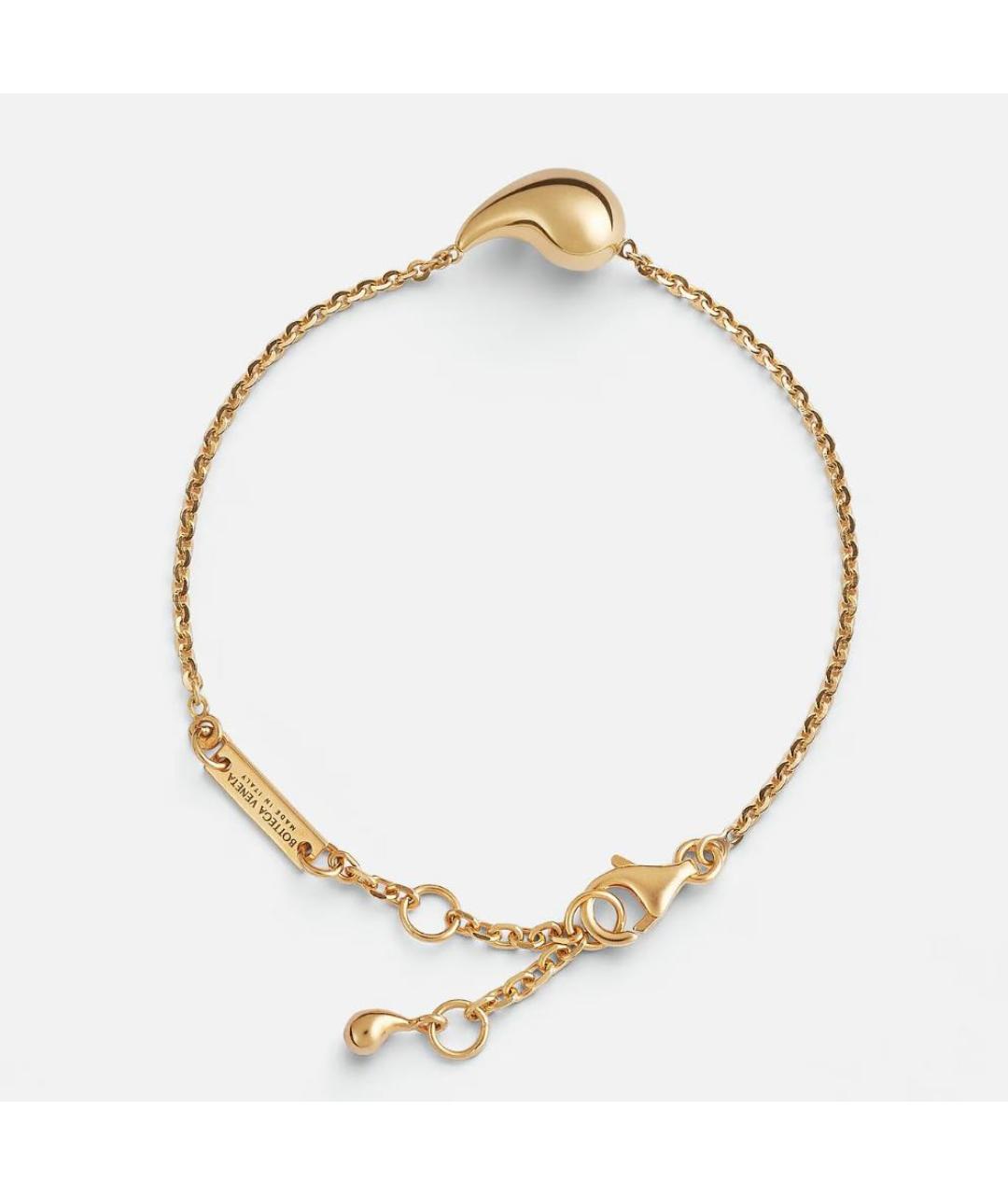 BOTTEGA VENETA Золотой браслет, фото 3