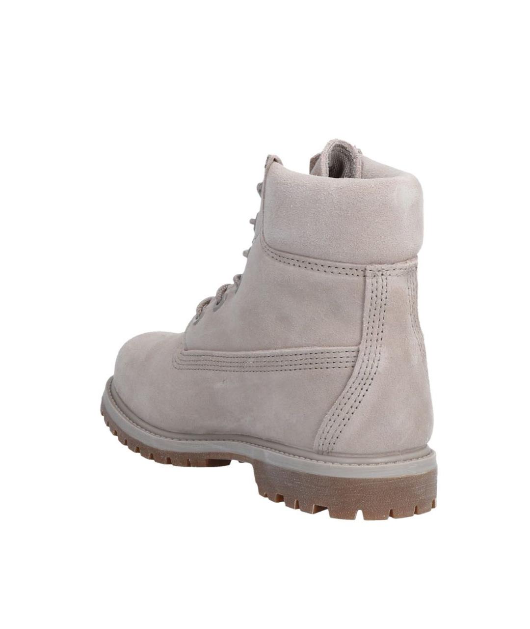 TIMBERLAND Бежевые замшевые ботинки, фото 2