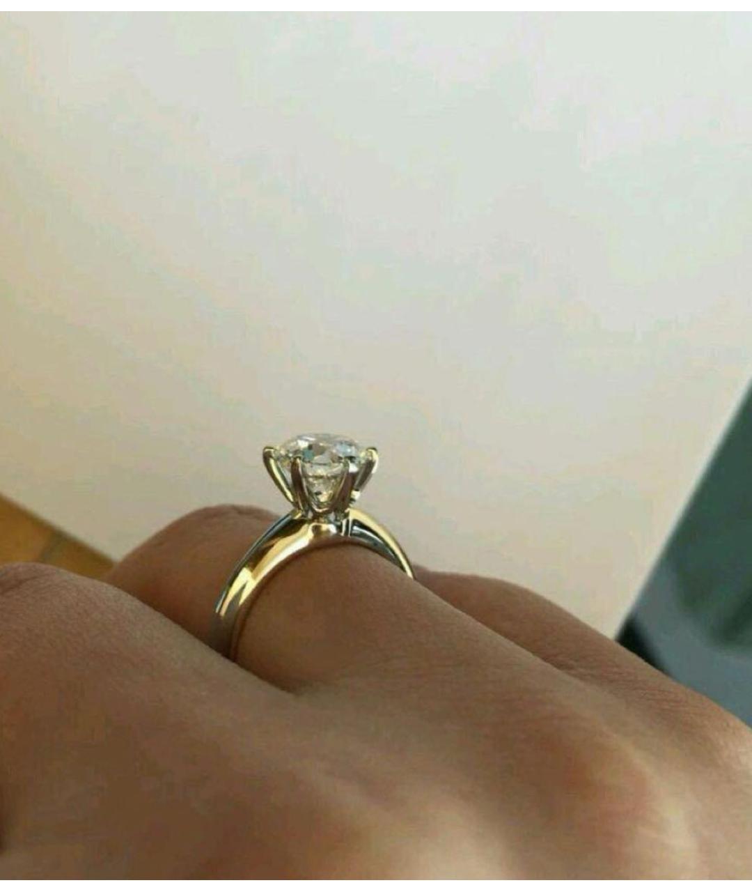 TIFFANY&CO Серебряное платиновое кольцо, фото 4