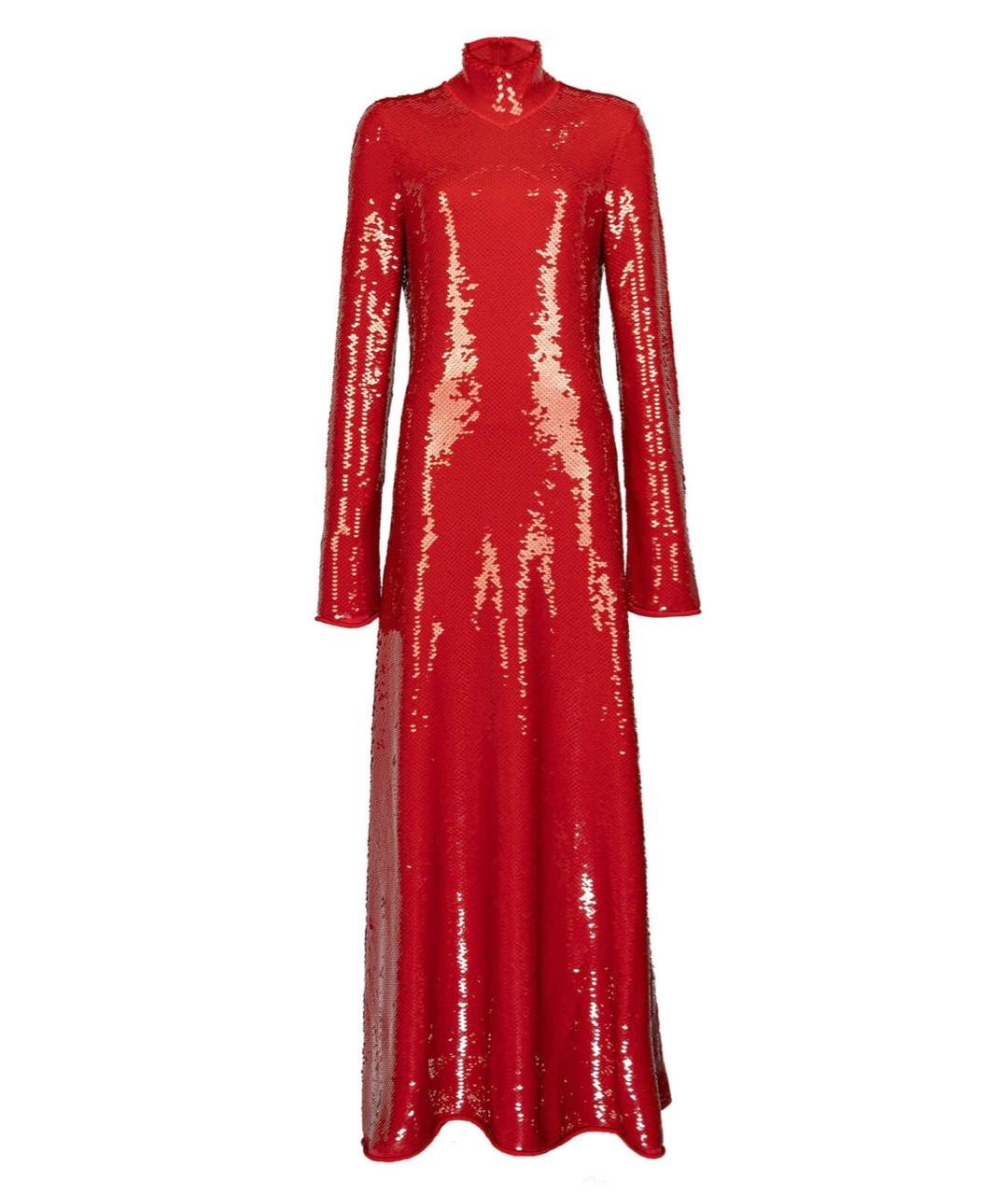 BOTTEGA VENETA Красное вечернее платье, фото 5