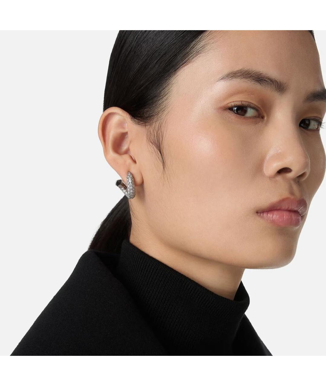 BOTTEGA VENETA Серебряные серьги, фото 2