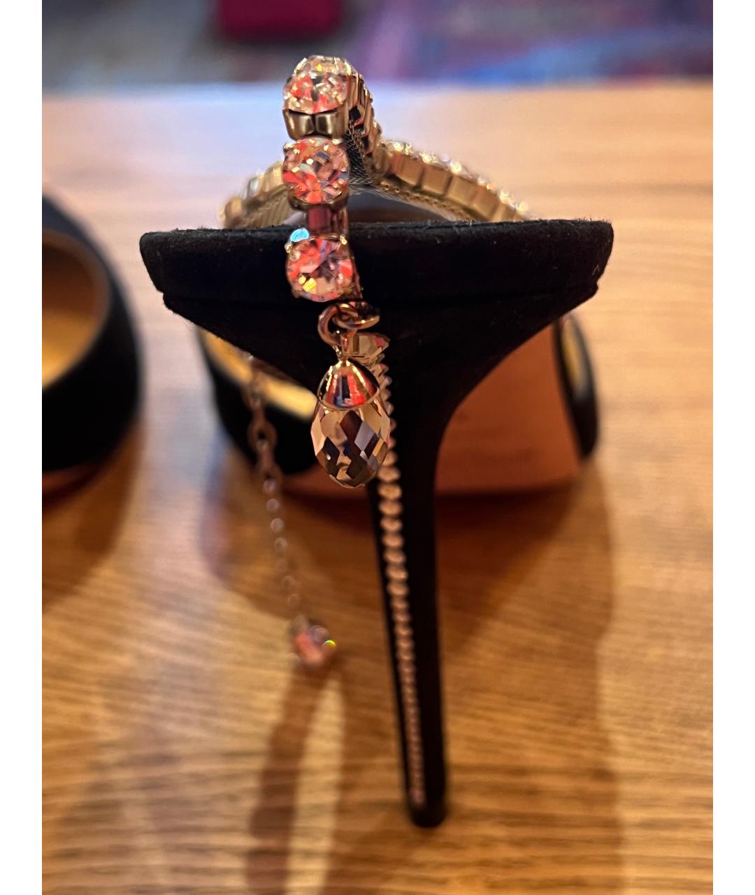 JIMMY CHOO Черные кожаные туфли, фото 3