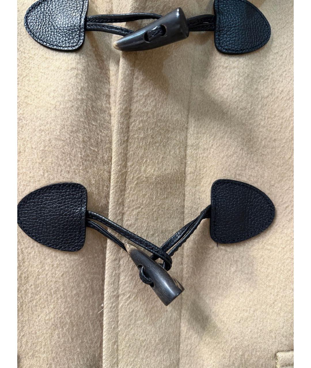 BURBERRY Бежевое шерстяное пальто, фото 6