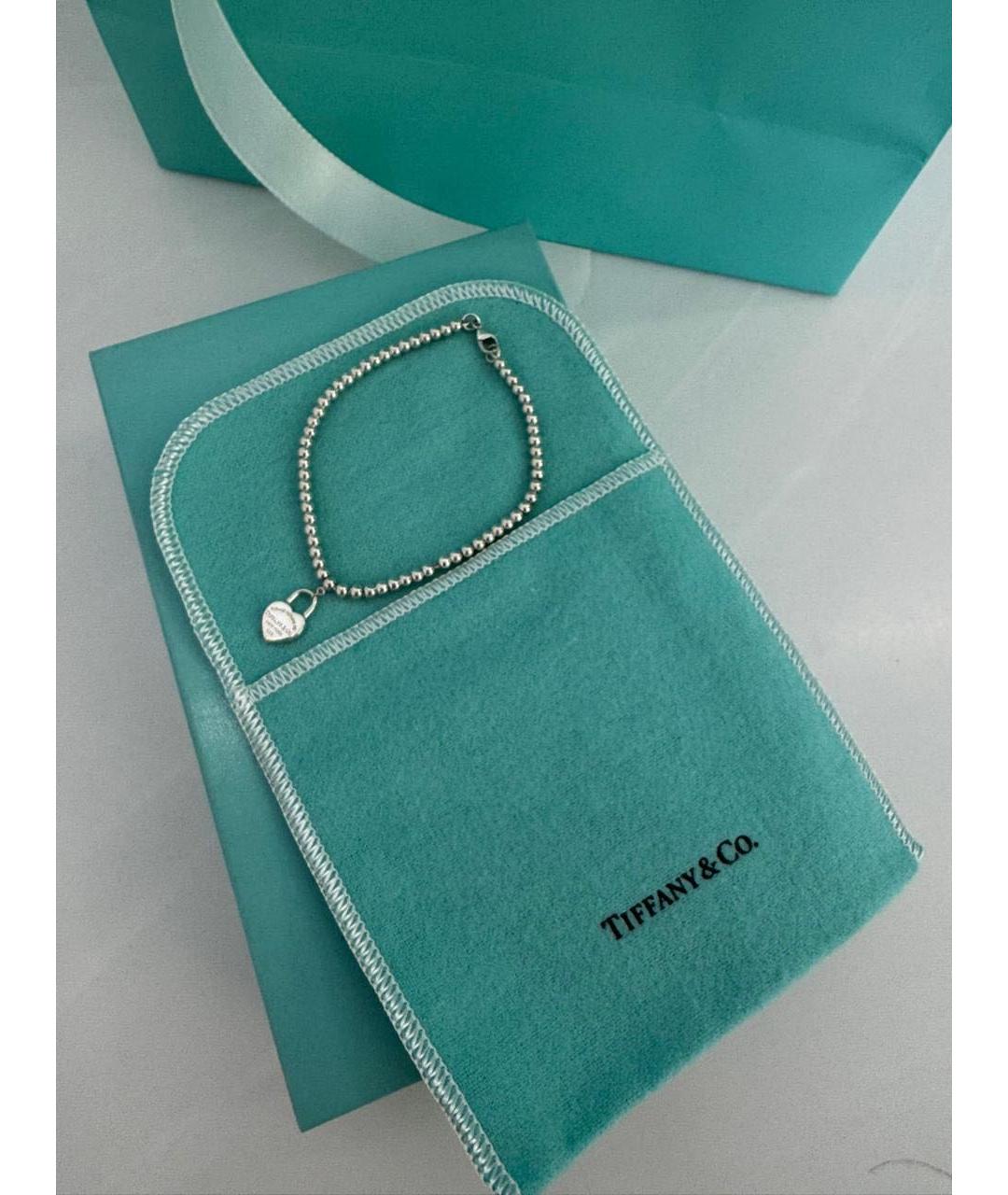 TIFFANY&CO Серебрянный серебряный браслет, фото 2