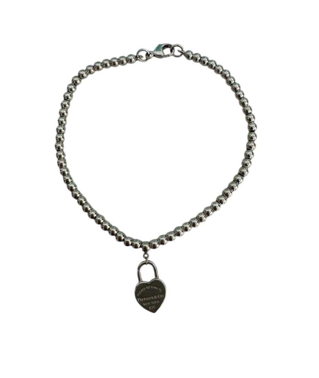TIFFANY&CO Серебрянный серебряный браслет, фото 1