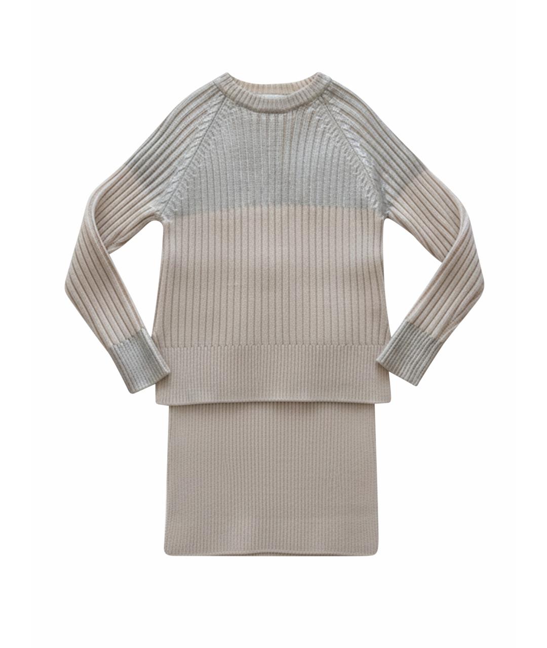 JOSEPH Бежевый шерстяной джемпер / свитер, фото 1