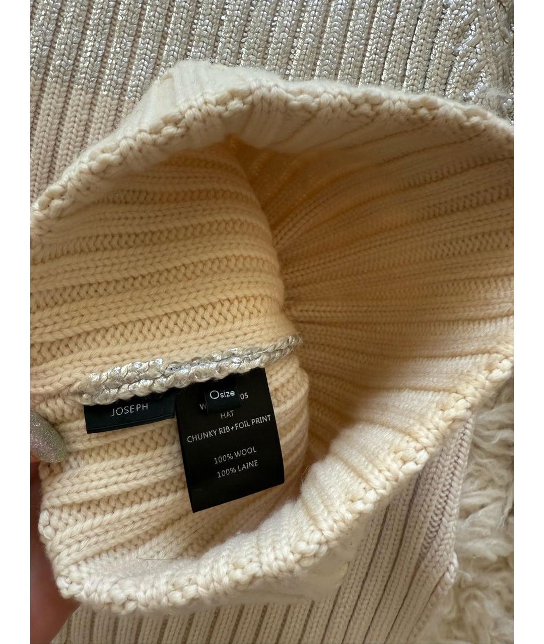 JOSEPH Бежевый шерстяной джемпер / свитер, фото 8