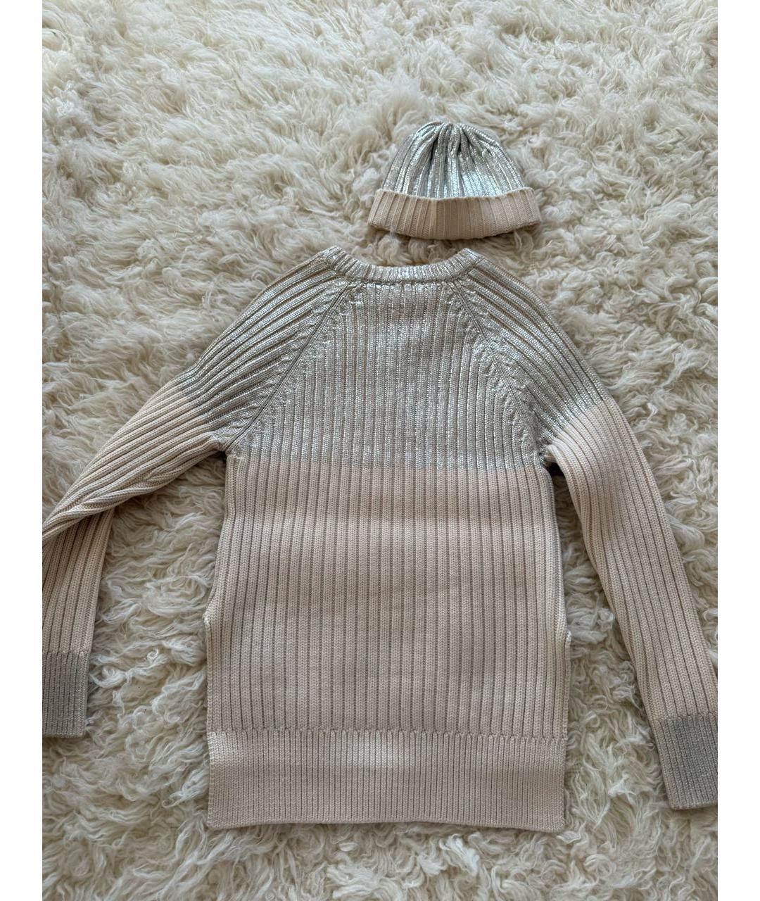 JOSEPH Бежевый шерстяной джемпер / свитер, фото 2