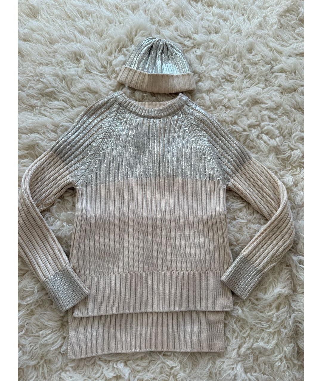 JOSEPH Бежевый шерстяной джемпер / свитер, фото 9