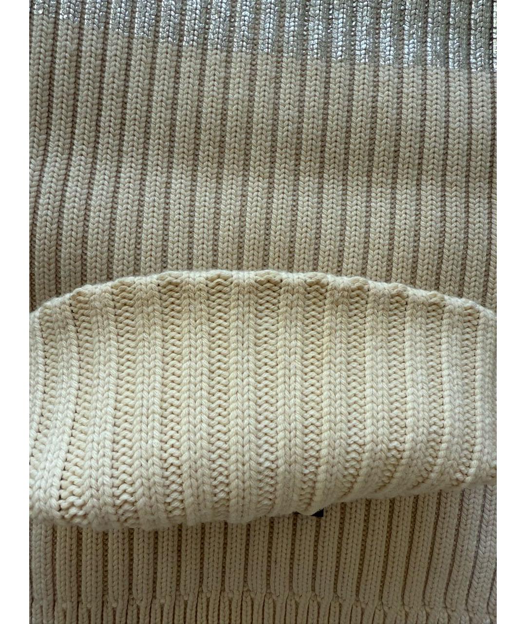 JOSEPH Бежевый шерстяной джемпер / свитер, фото 6