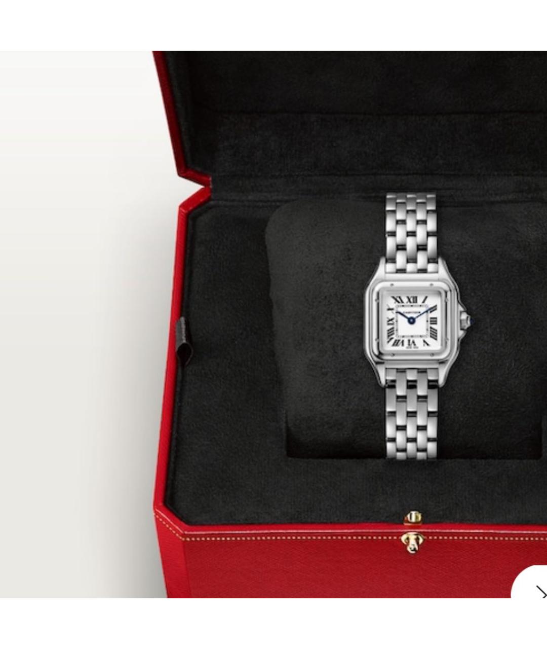 CARTIER Серебряные часы, фото 4