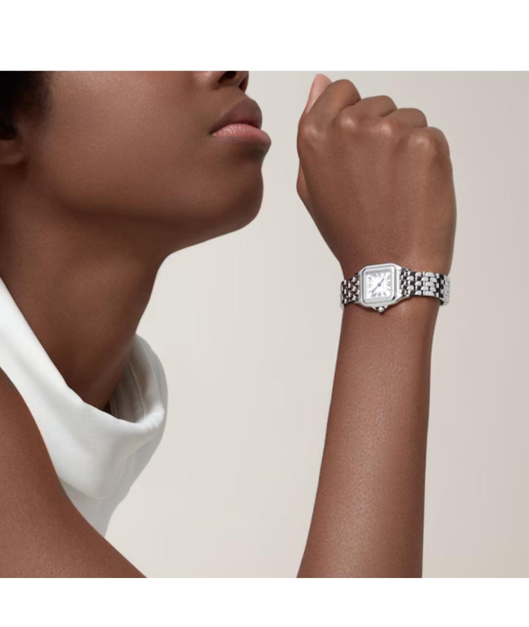 CARTIER Серебряные часы, фото 2