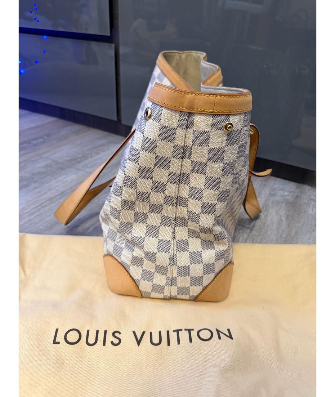 LOUIS VUITTON Белая сумка тоут, фото 3