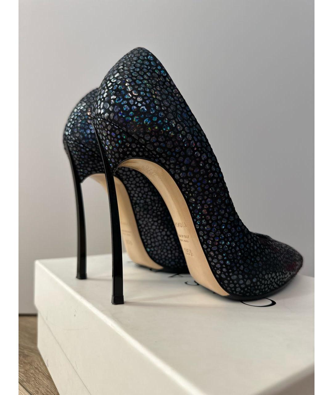 CASADEI Мульти бархатные туфли, фото 7