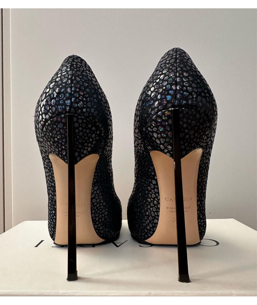 CASADEI Мульти бархатные туфли, фото 4