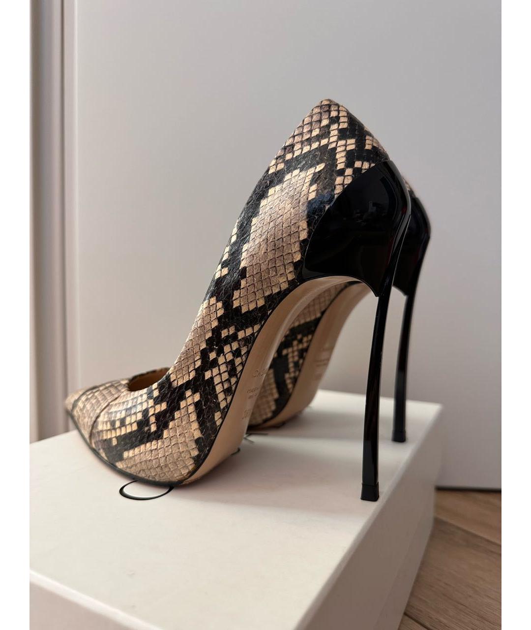 CASADEI Мульти кожаные туфли, фото 6