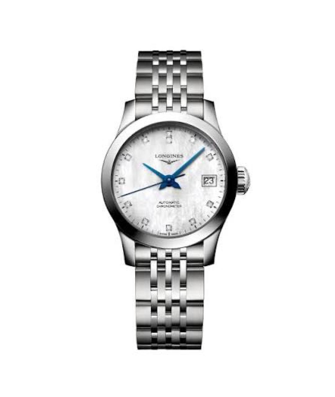LONGINES Серебряные металлические часы, фото 1