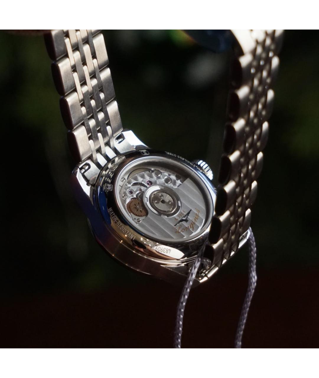 LONGINES Серебряные металлические часы, фото 5