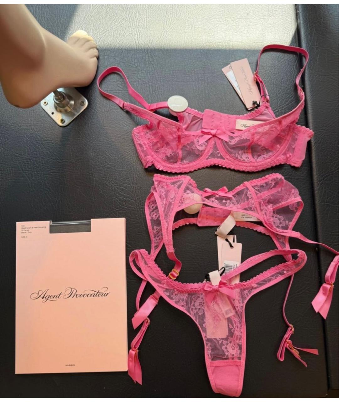 AGENT PROVOCATEUR Розовый комплекты, фото 8