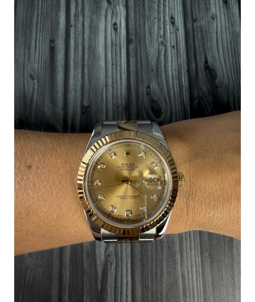 ROLEX Золотые часы из желтого золота, фото 2