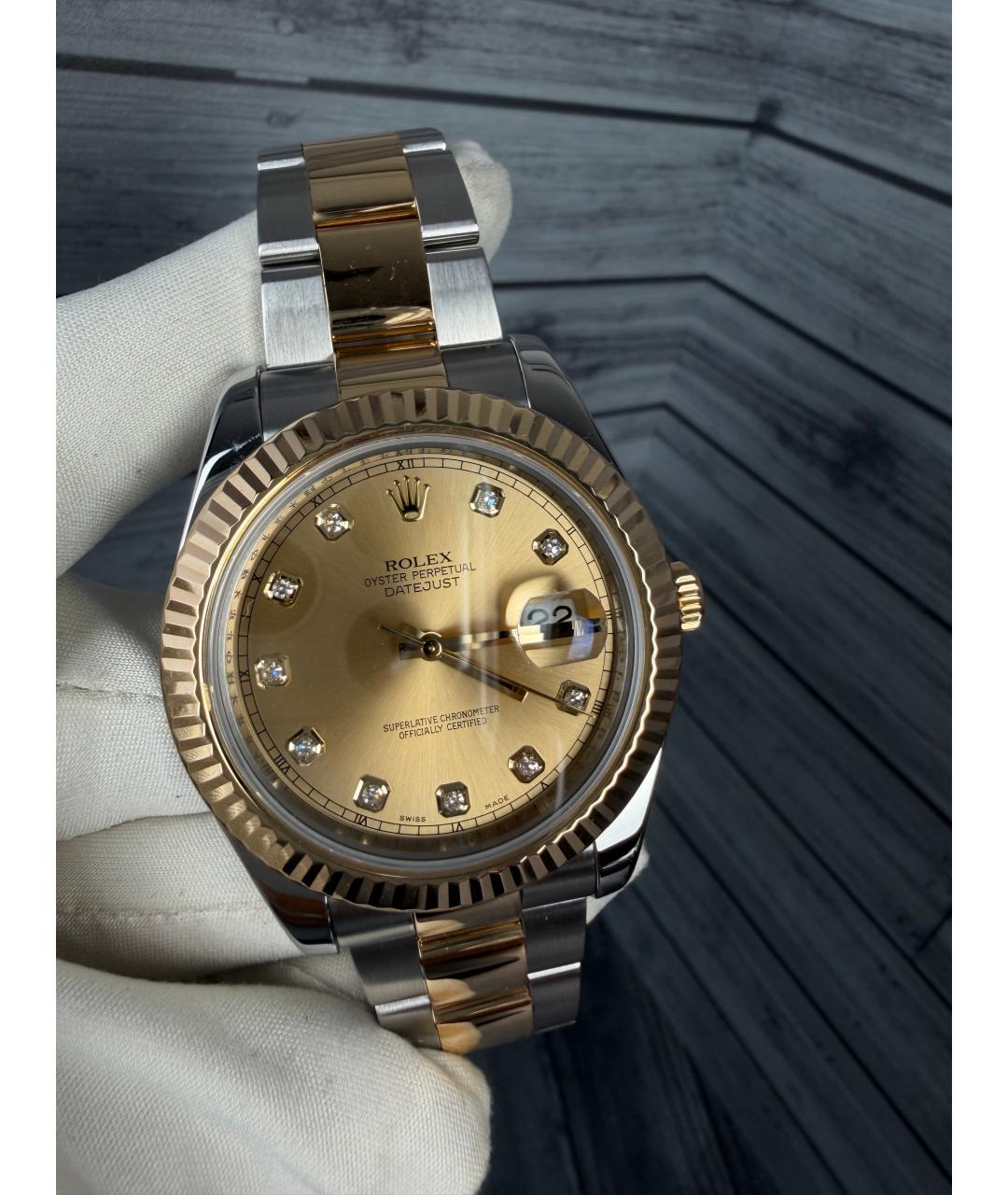 ROLEX Золотые часы из желтого золота, фото 3