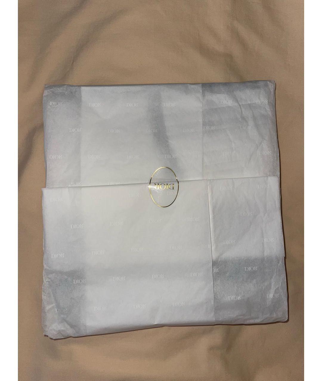 CHRISTIAN DIOR Синий шелковый платок, фото 5