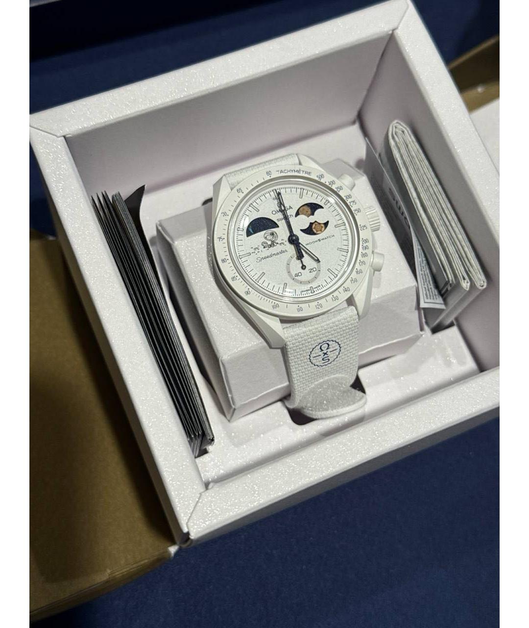 Swatch Белые часы, фото 2