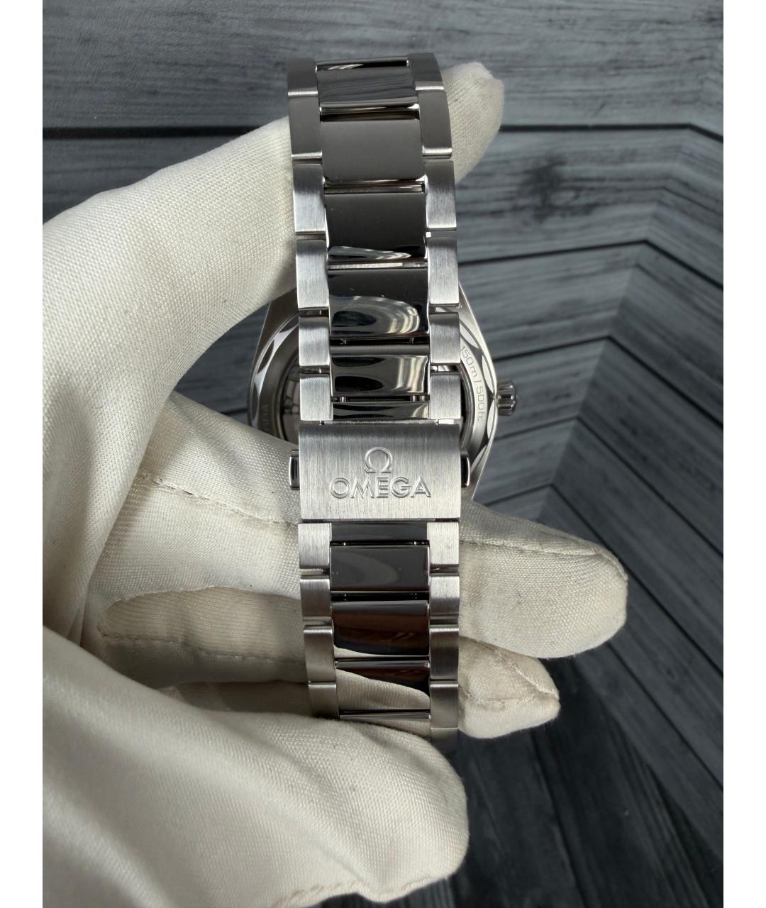 OMEGA Темно-синие часы, фото 7